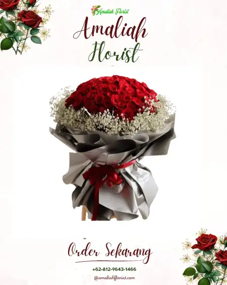 Buket Bunga Bukit Golf Mediterania