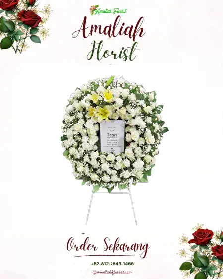 Krans Bunga Duka Bukit Golf Mediterania